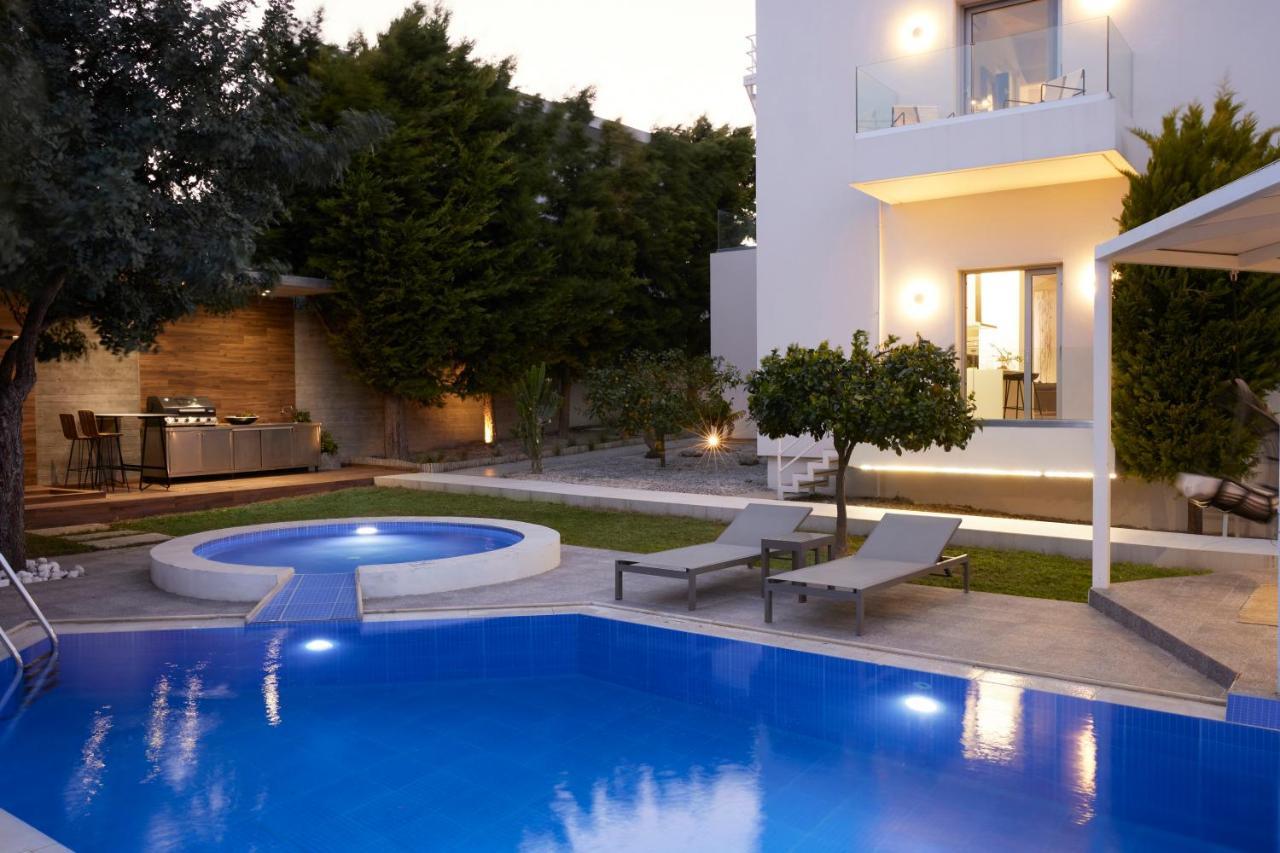 Kastellakia Executive Villa Rethymno  Bagian luar foto