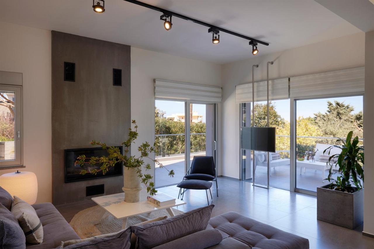 Kastellakia Executive Villa Rethymno  Bagian luar foto